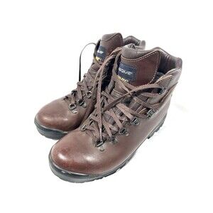 Vintage Vasque Gore Tex Sundowner Skywalk 7957 Leather Hiking Boots 8M Italy Men